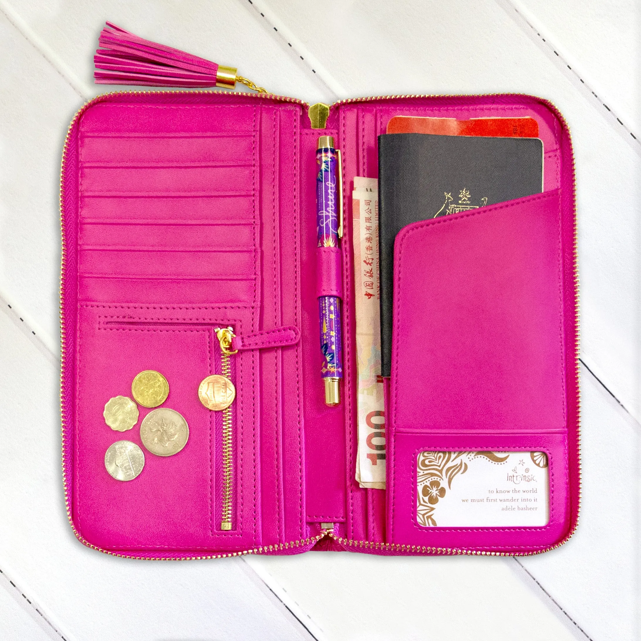 Positively Pink Travel Clutch in Gift Box