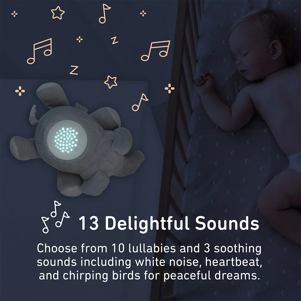 PureBaby® Sound Sleepers Sound Machine and Star Projector - Elephant