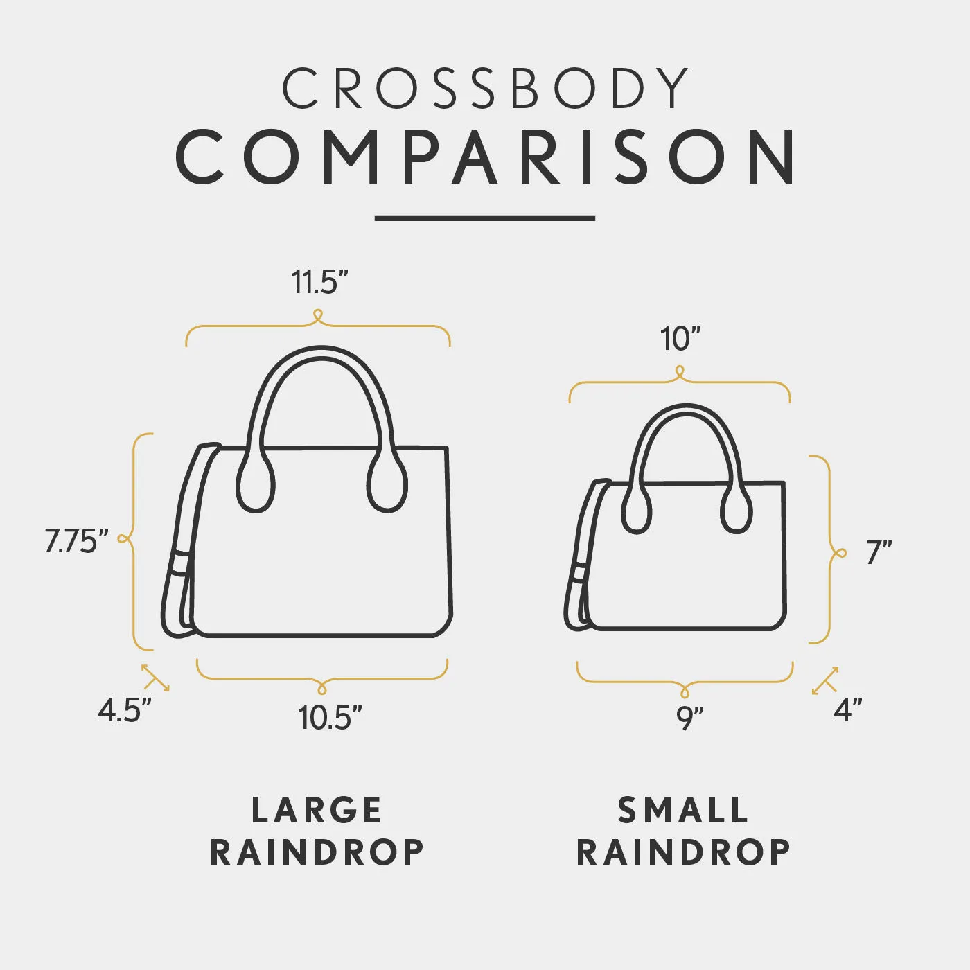 Raindrop Crossbody Bag - Limited Edition