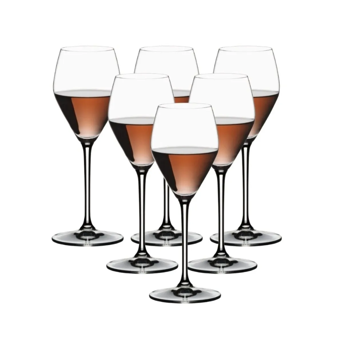 Set of 6 Premium Riedel Extreme Rosé Champagne Glasses - 325ml Each