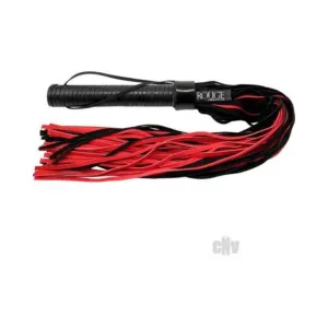 Rouge Suede Flogger Black/red