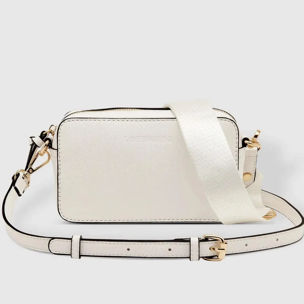 Rubix Crossbody Bag | White