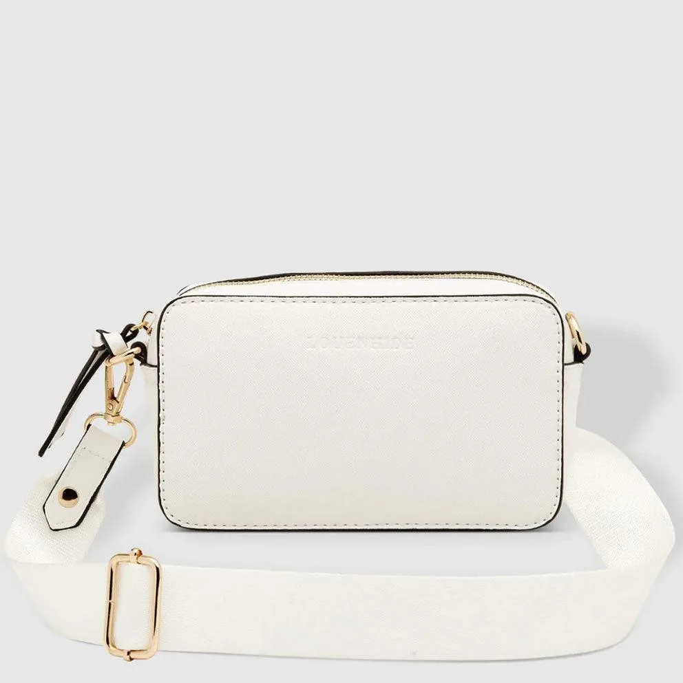 Rubix Crossbody Bag | White