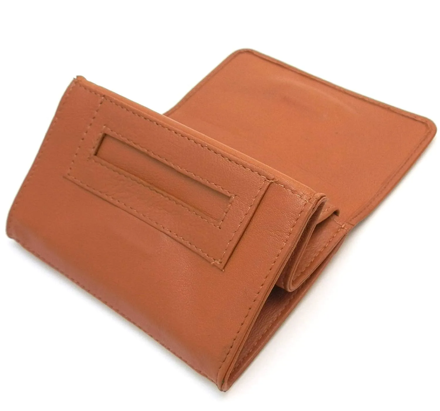 Sheep Napa Leather Tobacco Pouch with Rubber Lining to Preserve Freshness