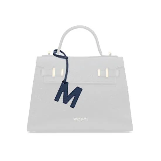 TB Charm Letter - M Dark Blue&Light Blue