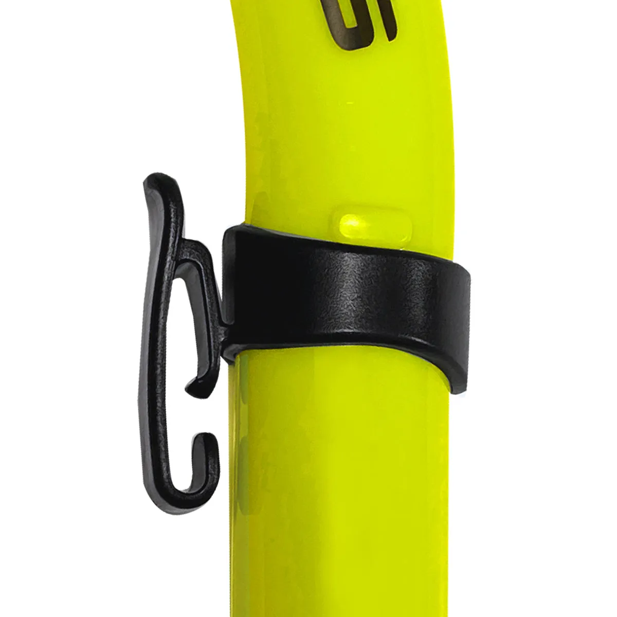 U-Pro II Snorkel - Classic Open Top Design with Flex Silicone Mouthpiece for Diving and Snorkeling