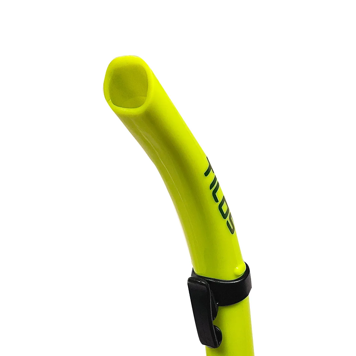 U-Pro II Snorkel - Classic Open Top Design with Flex Silicone Mouthpiece for Diving and Snorkeling