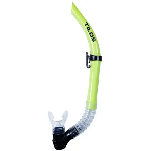 U-Pro II Snorkel - Classic Open Top Design with Flex Silicone Mouthpiece for Diving and Snorkeling