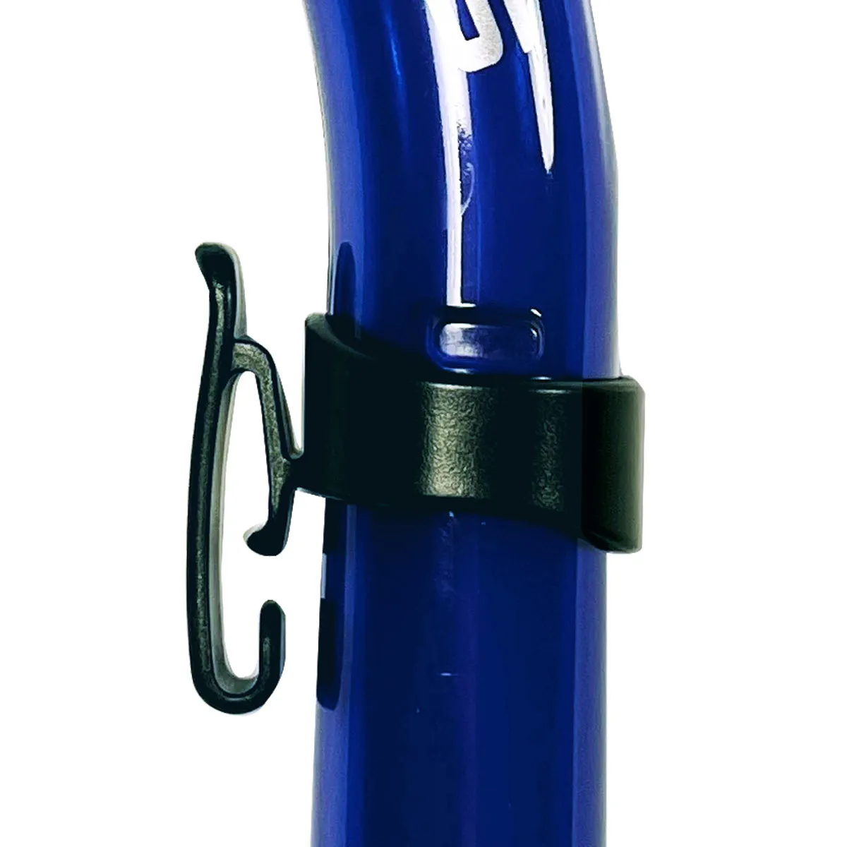 U-Pro II Snorkel - Classic Open Top Design with Flex Silicone Mouthpiece for Diving and Snorkeling