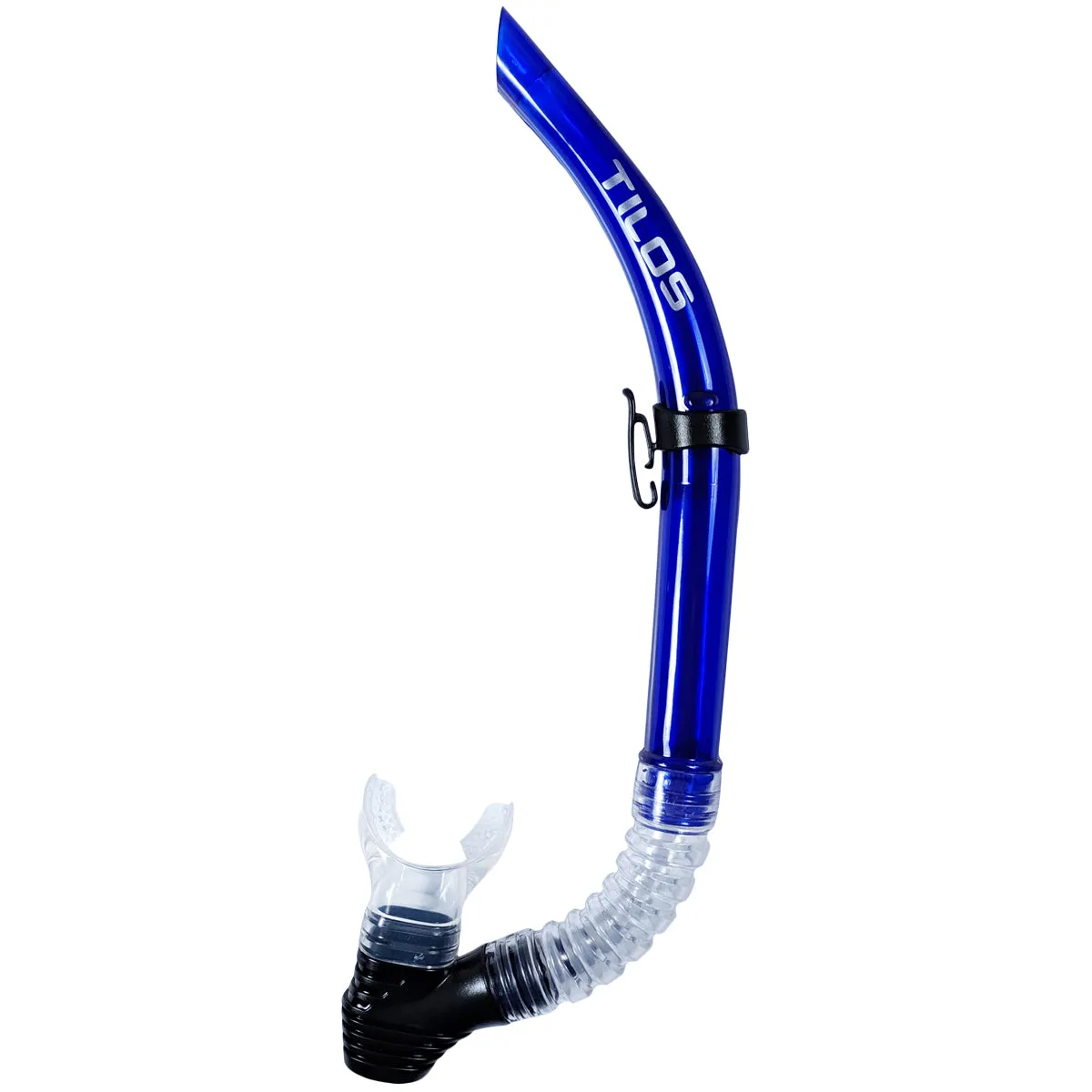 U-Pro II Snorkel - Classic Open Top Design with Flex Silicone Mouthpiece for Diving and Snorkeling