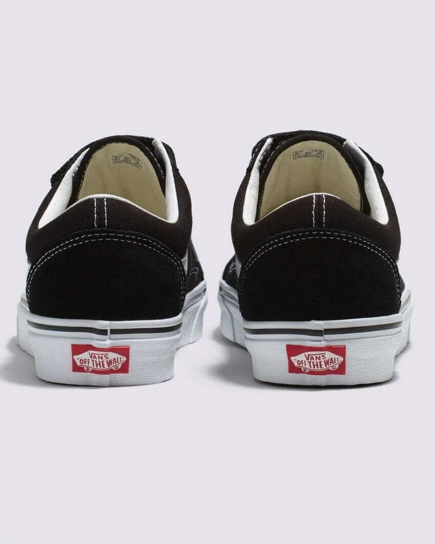 Vans Old Skool V Shoes Suede - Black/White