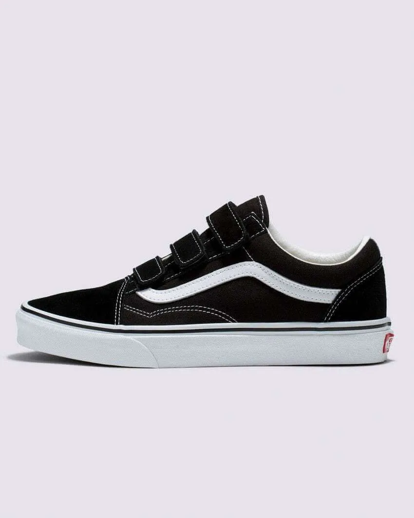 Vans Old Skool V Shoes Suede - Black/White