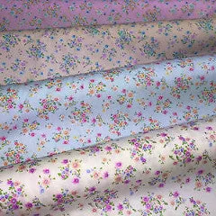 Vintage Ditsy Floral Printed Fabric 100% Cotton Poplin 44" Wide M532 Mtex