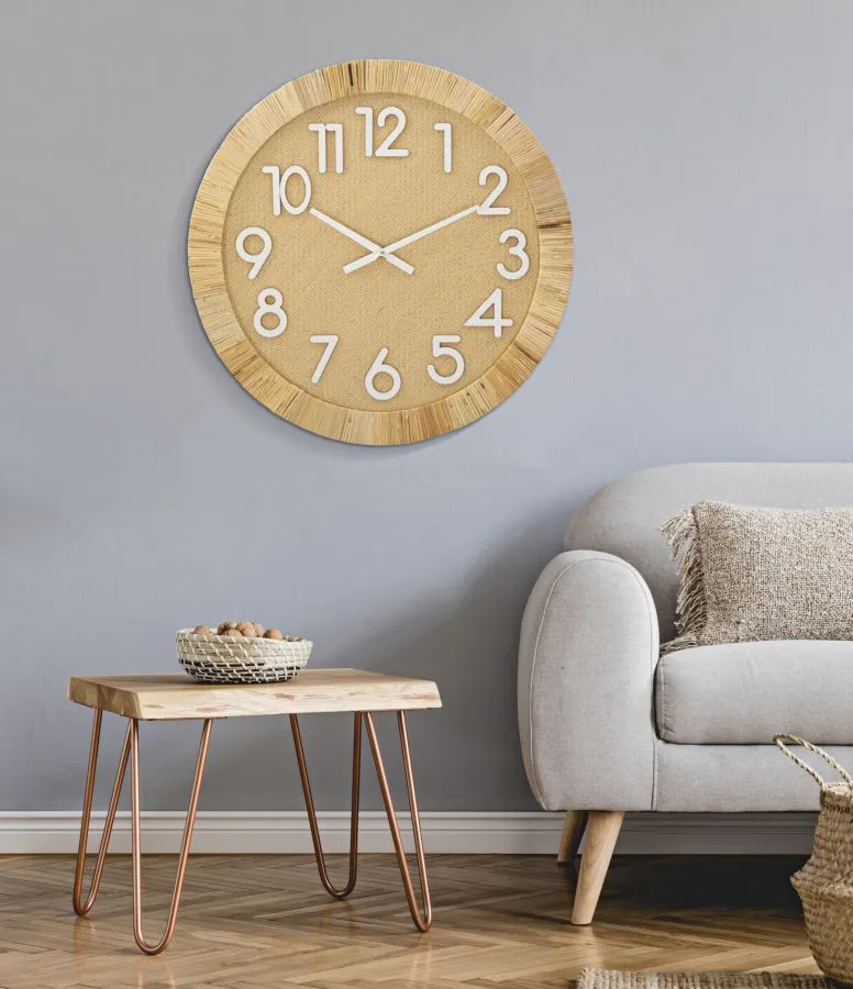 Wooden Modern Clock