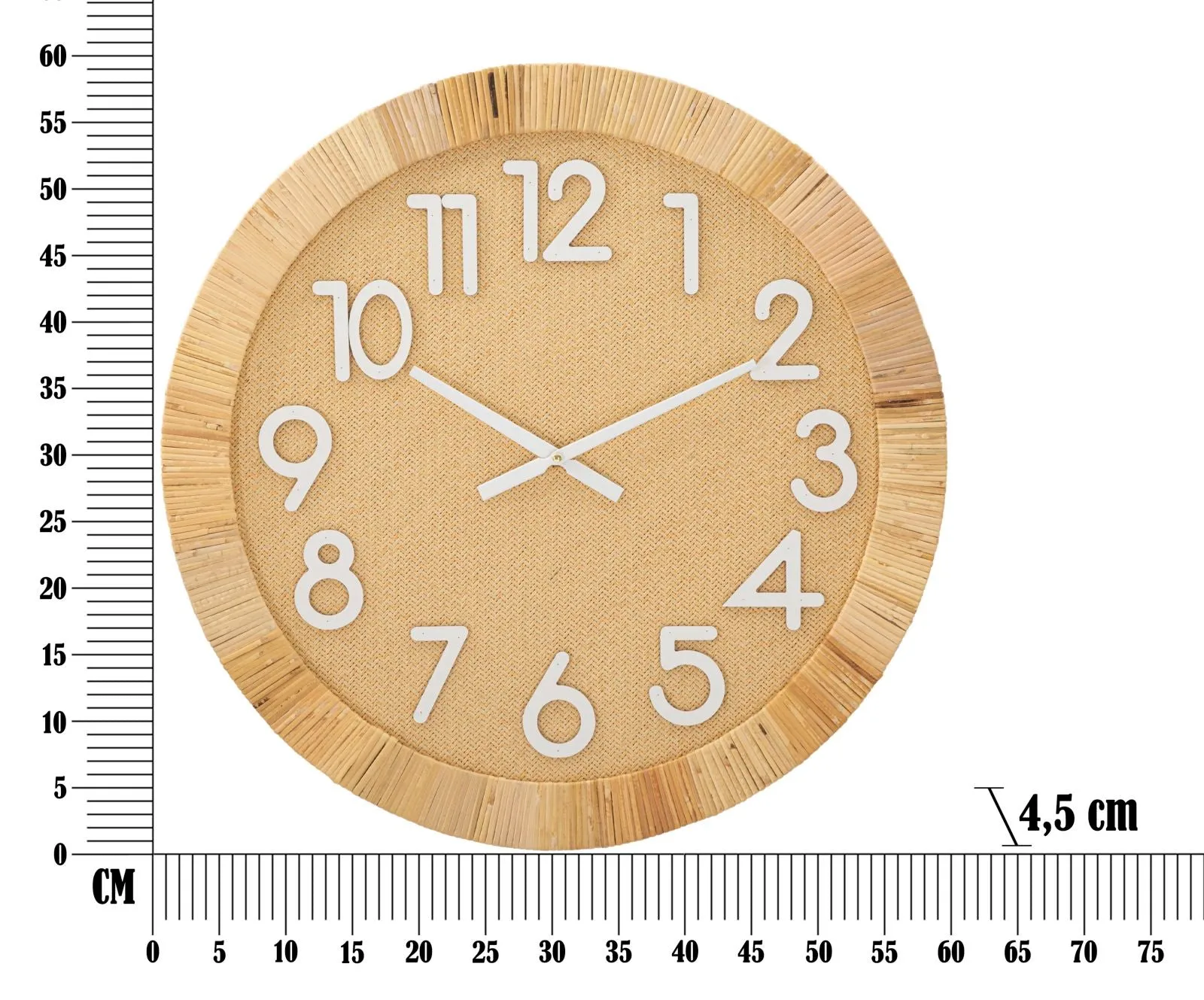 Wooden Modern Clock